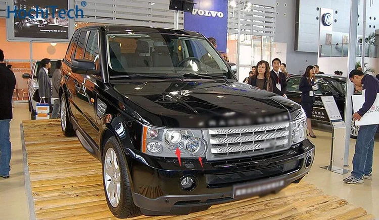 랜드로버 레인지로버 L322 보그 2003-2009용 제논 라이트 울트라 브라이트 SMD 화이트 LED 엔젤 아이즈 12V 헤일로 링 키트 주간 주행등