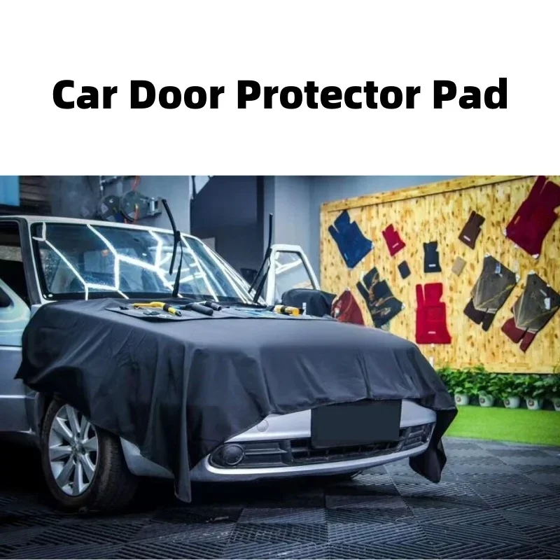 Car Engine Hood Protector Pad Thickened Body Anti-scratch Protection Cloth Car Front Hood Anti Cat Scratch Protective Cover