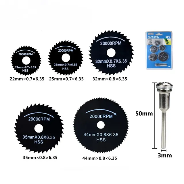 6pcs Set A
