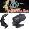 Tactical 3X Magnifier Unity Fast Mount 2.26 Inch Optics Riser For G33 G43 G45 Scope 551 552 553 558 Holographic Red Dot Sight 1