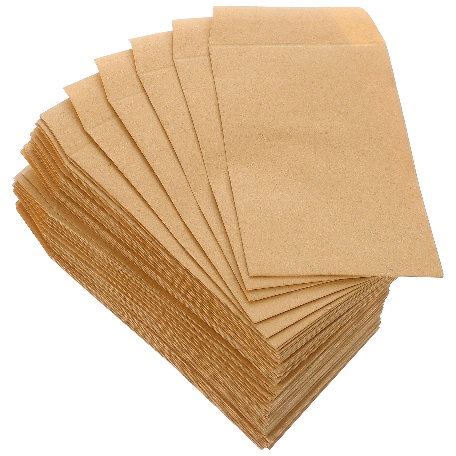 

Brown Small Envelopes Kraft Paper Gift Card Envelopes for Small Item Storage 10cm Coin Money Gift Card Kraft Paper
