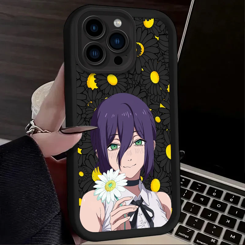Chainsaw Man Cute Devil Reze Silicone Phone Case