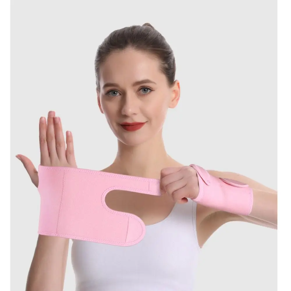 

Grey Black Pink Wrist Hand Brace Accessories Adjustable Cloth Steel Wrist Hand Support Carpal Tunnel Splint Arthritis Sprain