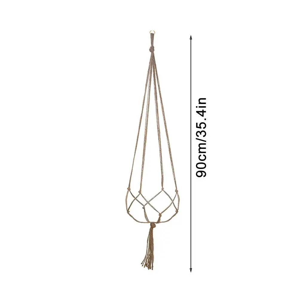 Elegant Macrame Wall Hanging Plant Holder - Handmade Home & Garden Decor