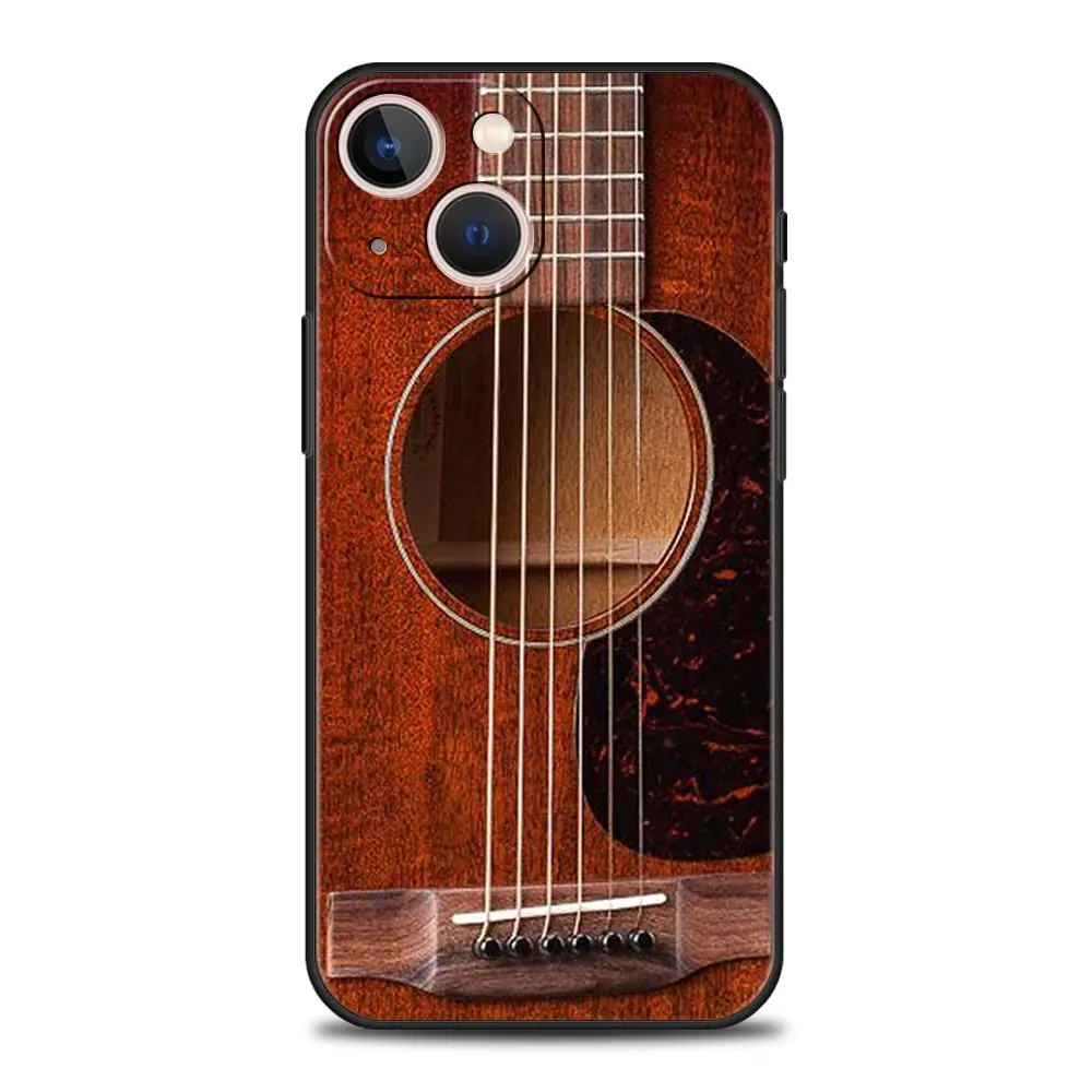 Luxury Music Instrument Design Silicone Phone Case Cover