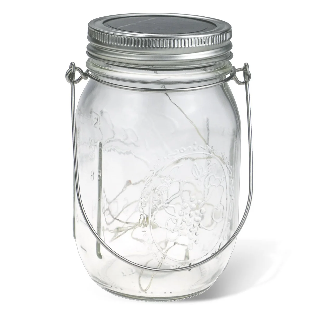 

8 Pcs Jar Hanging Handles Accessories Lid Ring Path Lights Hanger Hangers Tree Ornaments