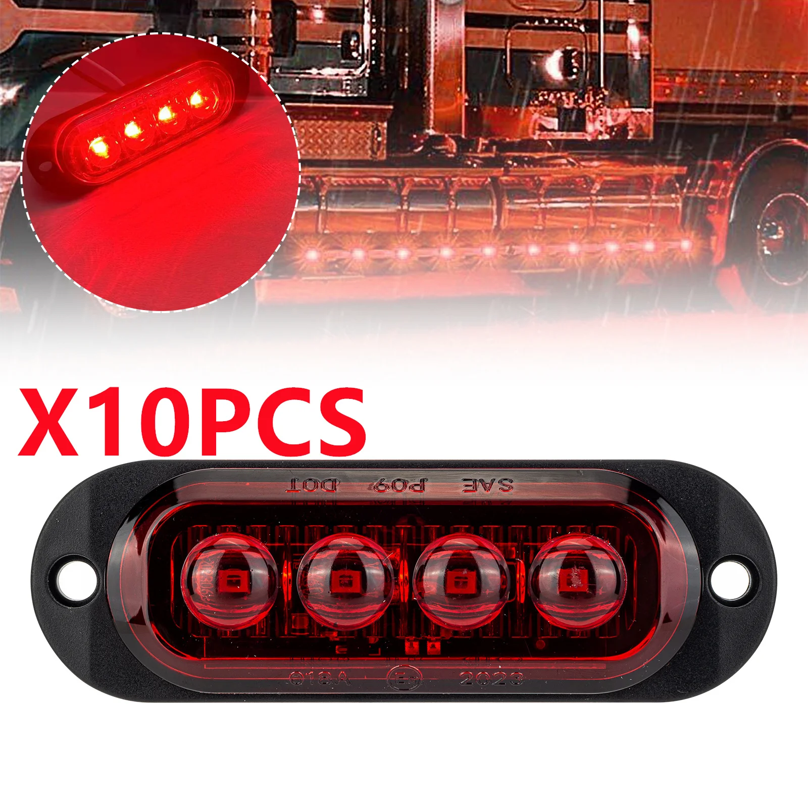 Biqing 4PCS Luci Di Posizione Laterali Indicatori Per