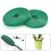 

Plant Ties Nylon Plant Bandage Garden Plant Shape Support Tape Hook Loop Ultra Thin Velcro Tie Gardening Accessories