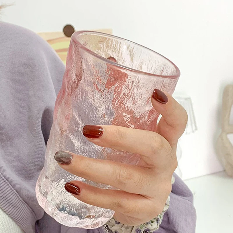 Bottled Water Frosted Whiskey Glass Cup Wine Glasses Drinks Cup Luxury Cups Bar Kitchen Glasses Camping Creative Drinkware