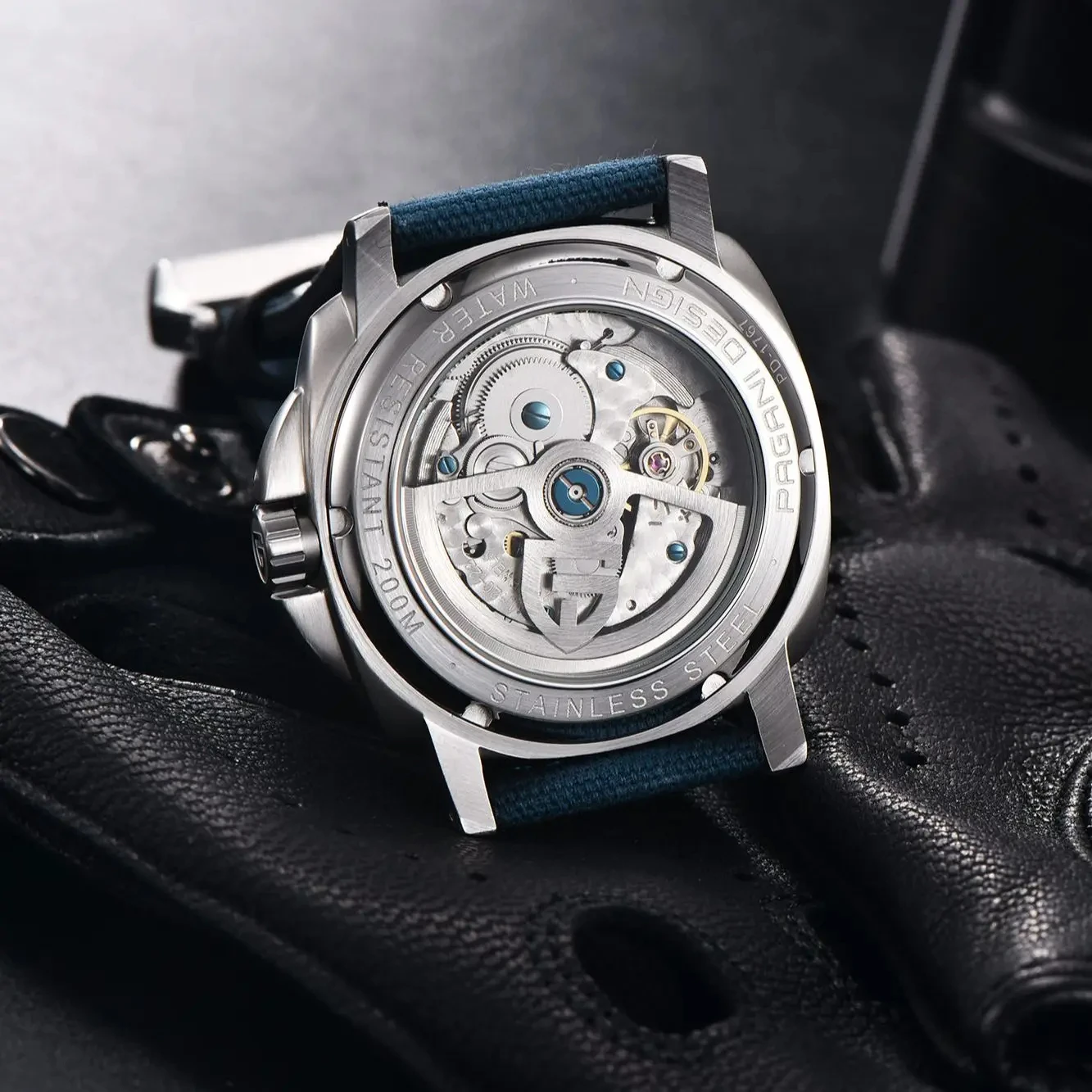 PAGANI DESIGN 2023 New Men's Automatic Mechanical Leisure Business Watch Stainless Steel Waterproof Sapphire watch for men watch