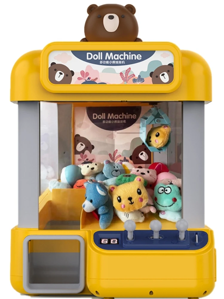 Zl Prize Claw Small Children's Mini Clip Doll Coin-Operated Large Gashapon Machine 5