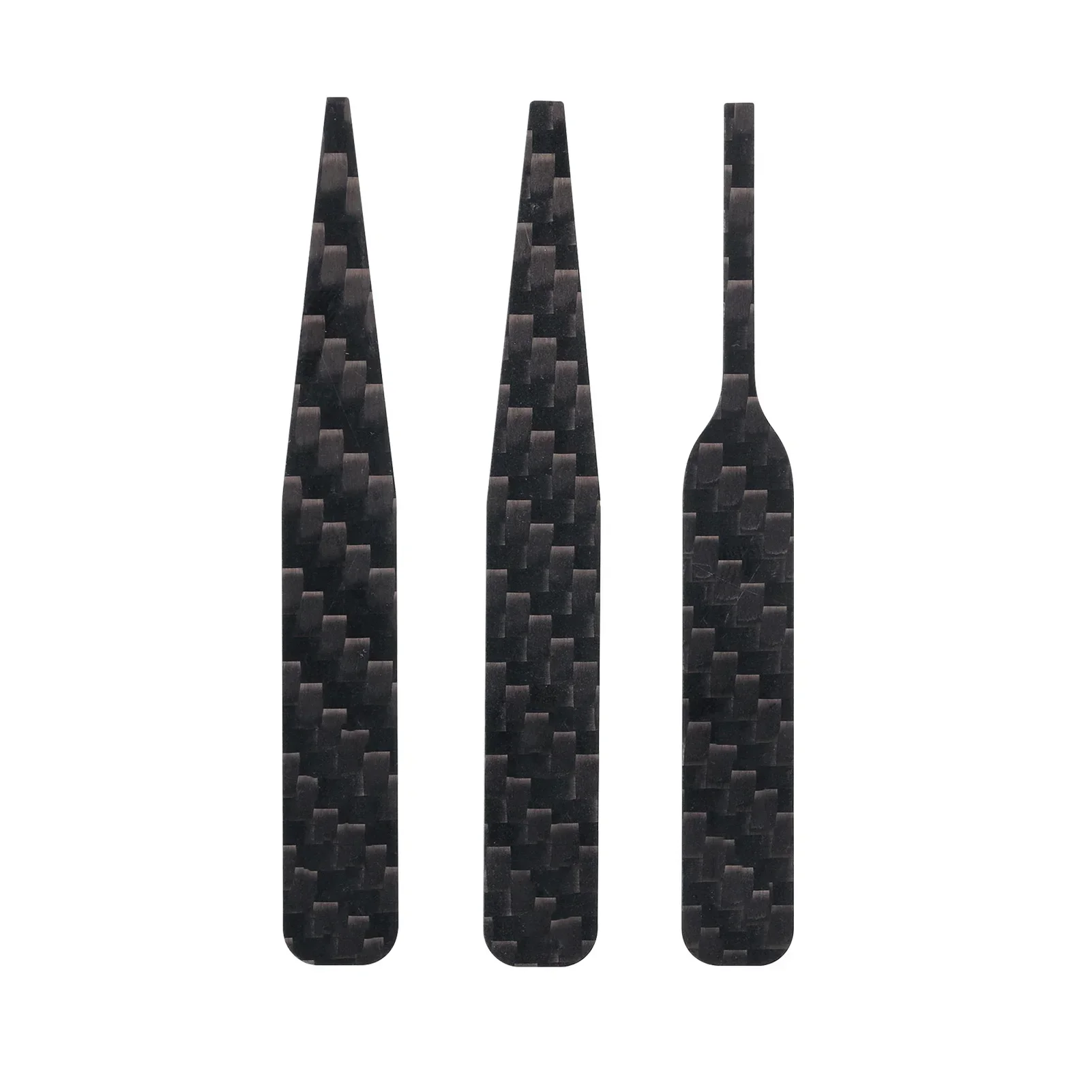 DSPIAE CFB-S01 CFB-S02 CFB-S03 Lrregular Carbon Fiber Sanding Stick Black 3Pcs/set Abrasive Tools 2