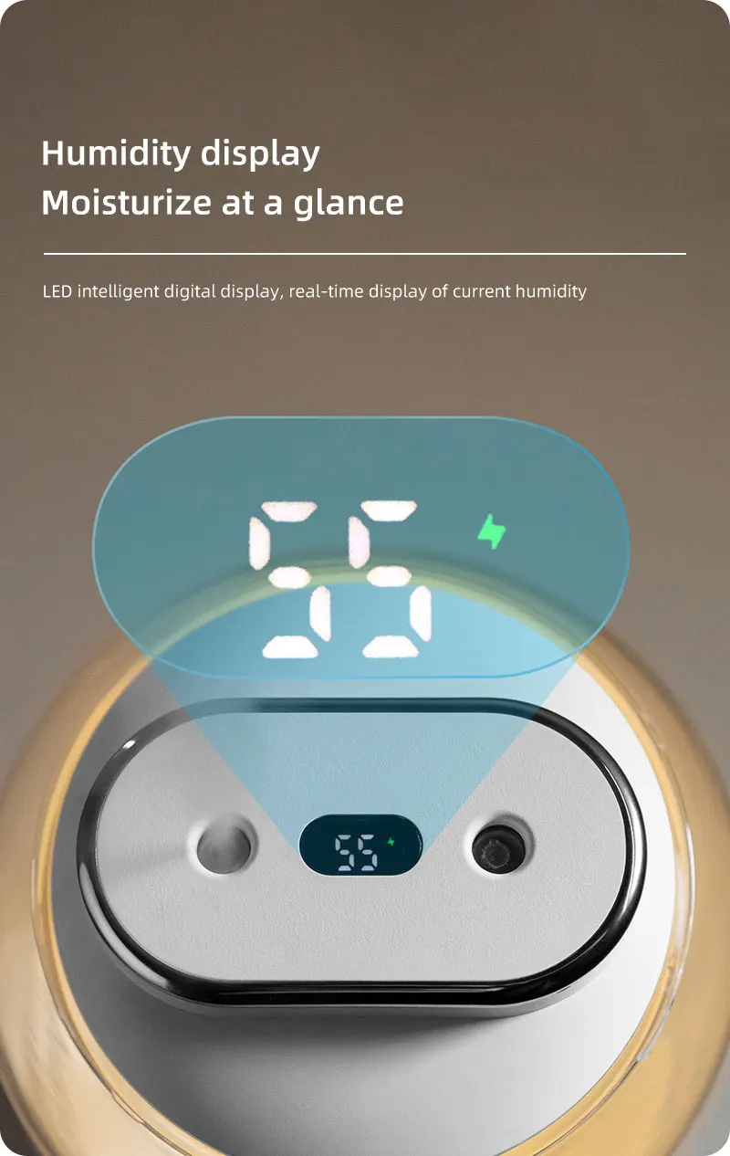 Description Picture 5 of item2025 New 2L Double Nozzle Air Humidifier USB Aroma Diffuser Essential Oil Purifier Aromatherapy Mist Maker Color Lights For Home