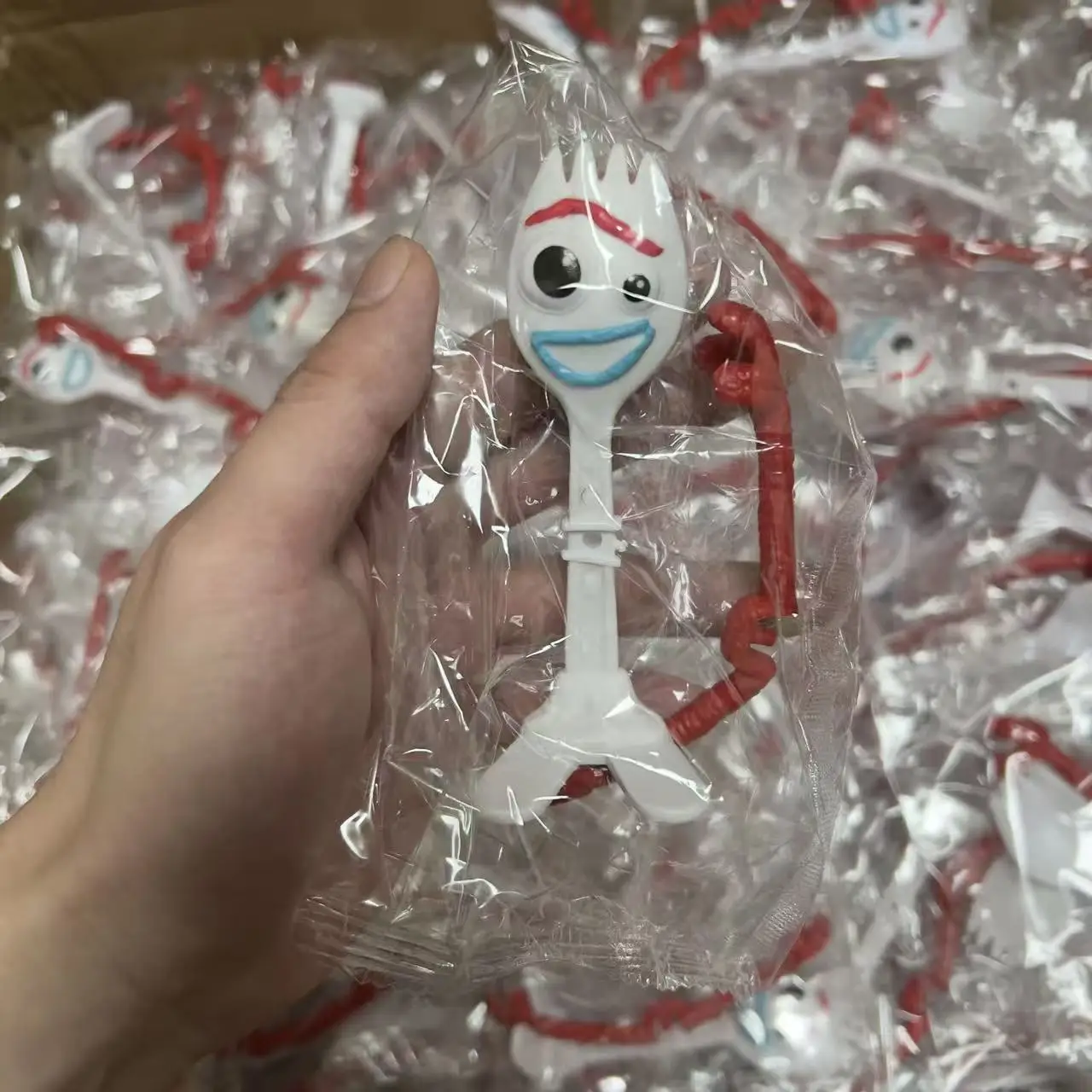 10CM Disney Toy Story Forky Woody Buzz Lightyear Bo Peep Jessie Toy Action Figures Collection Children Gifts