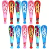 12Pcs Inflatable Baseball Bats Toys for Kids Swimming Pool Water Games Toys Summer Beach Party Fun Oversized Balloon Bat Toys 1