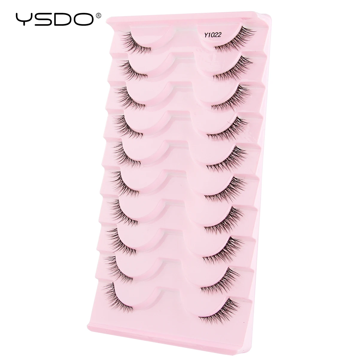 Mink 3D False Lashes Natural Black Full Striped Eyelashes