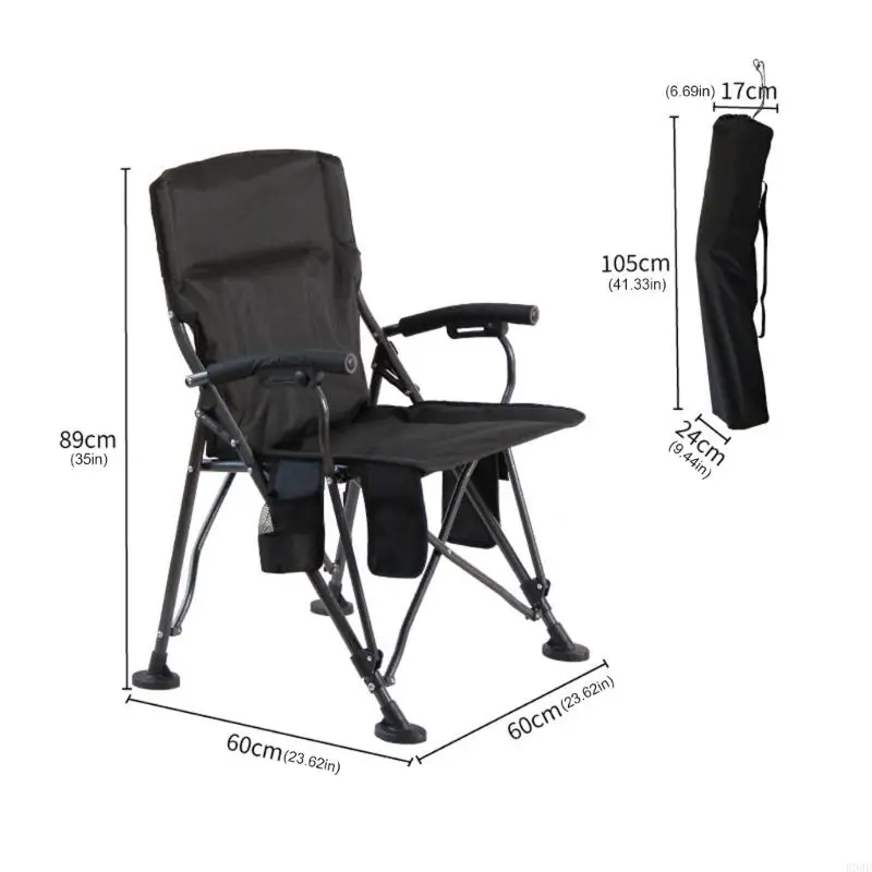 Heated Foldable Camping Chair 2