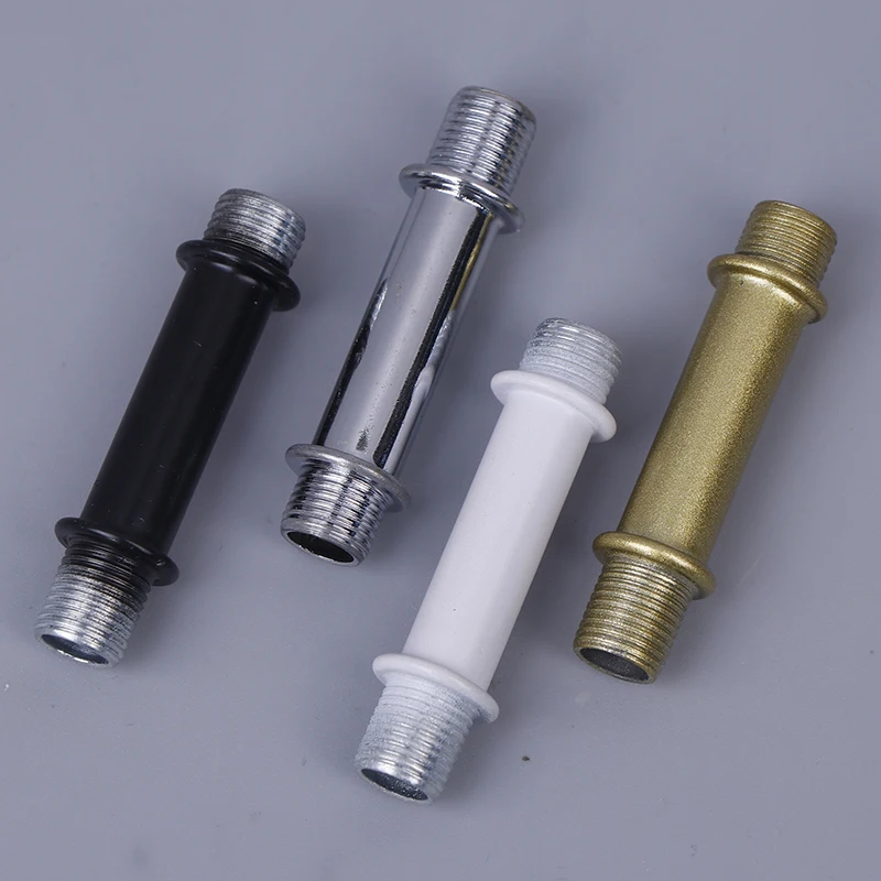 10pcs Golden/Silver/Black/White Straight Pipe Lamp Stem Kit-Light Fixture Hardware Replacement Parts