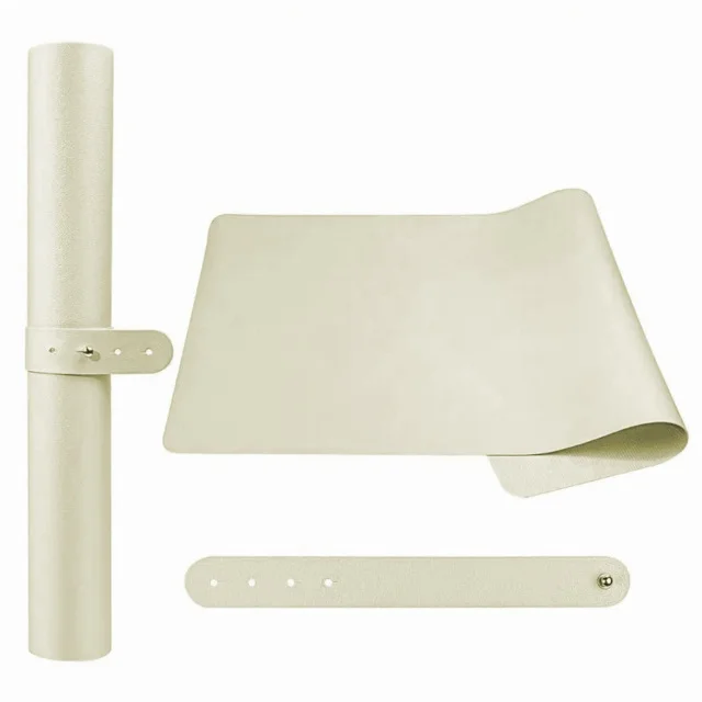 Foldable Waterproof Leather Nail Art Table Mat and Hand Rest Cushion
