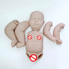 

20inch Bebe Reborn Doll Kit Full Body Silicoe Sleeping Joseph Fresh Color Soft Touch Unpainted Reborn Baby Kits