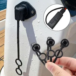 Waterproof Replacement Cover Caps for SAE Power Solar Connectors - Easy Installation Dust Protection Accessories (5pcs)