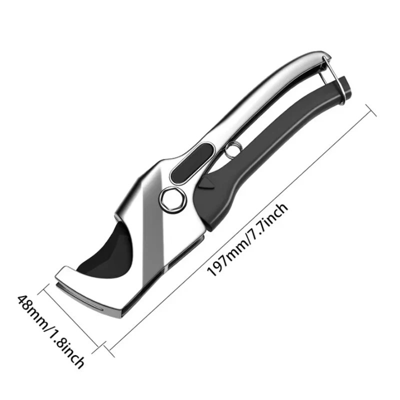 하드웨어 PVC 파이프 커터 파이프 커터 블레이드 물 파이프 가위 빠른 컷 PPR 가위 알루미늄 플라스틱 파이프 가위