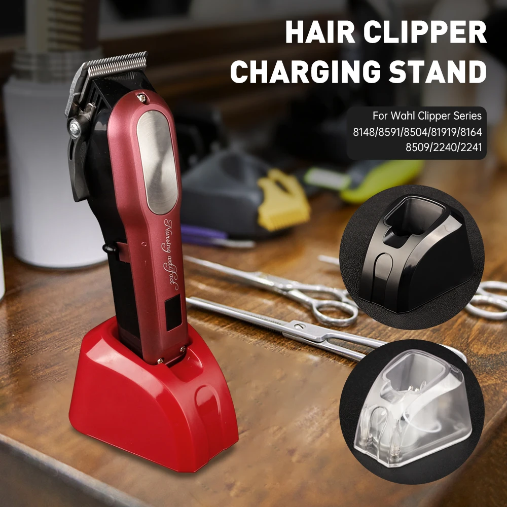 professional hair clipper charging stand trimmer fast charger base for 8148 8504 8509 8591 81919 magic senior barber accessories Salon Barber Accessories Senior 8148/8591/8504/81919 For Magic Clips Cordless Hair Clipper Charging Stand Charger Station Base