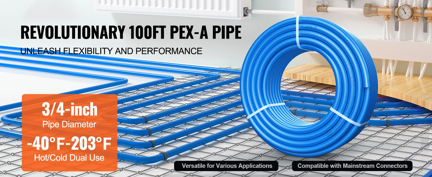 tubería PEX flexible