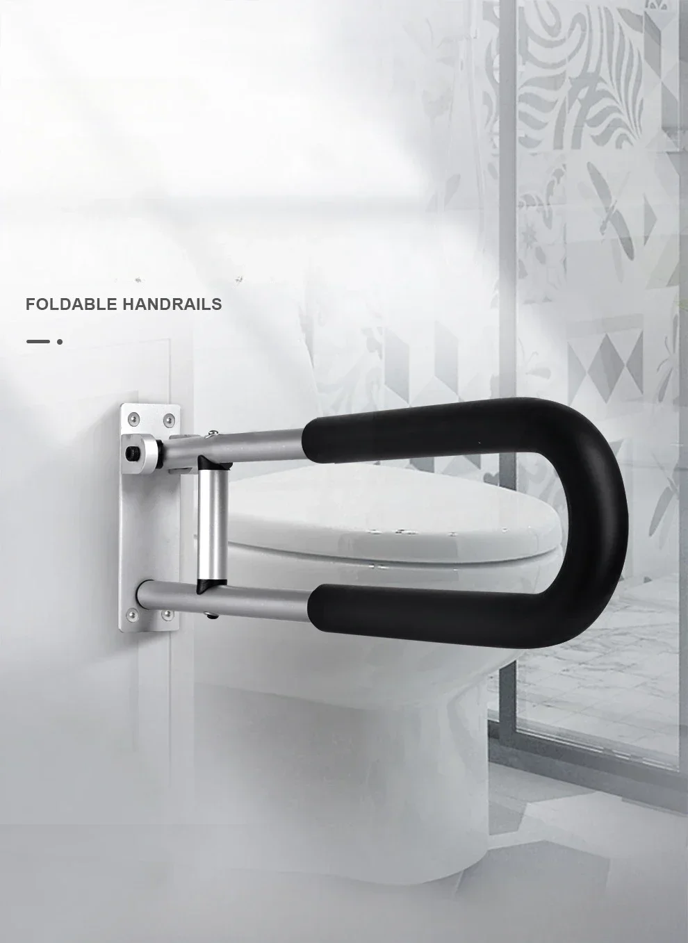 浴室用手すり 滑り止め高齢者用安全レールトイレ浴槽障害者用サポート