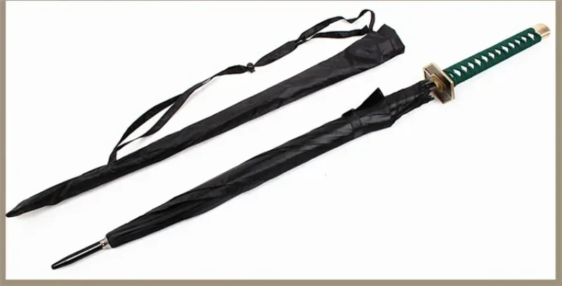 Anime Bleach Katana Umbrella Kurosaki Ichigo Cosplay Props Toushirou Aizen Sousuke Long Umbrella