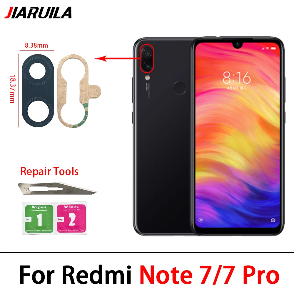 Premium Rear Camera Glass Lens Cover with Adhesive