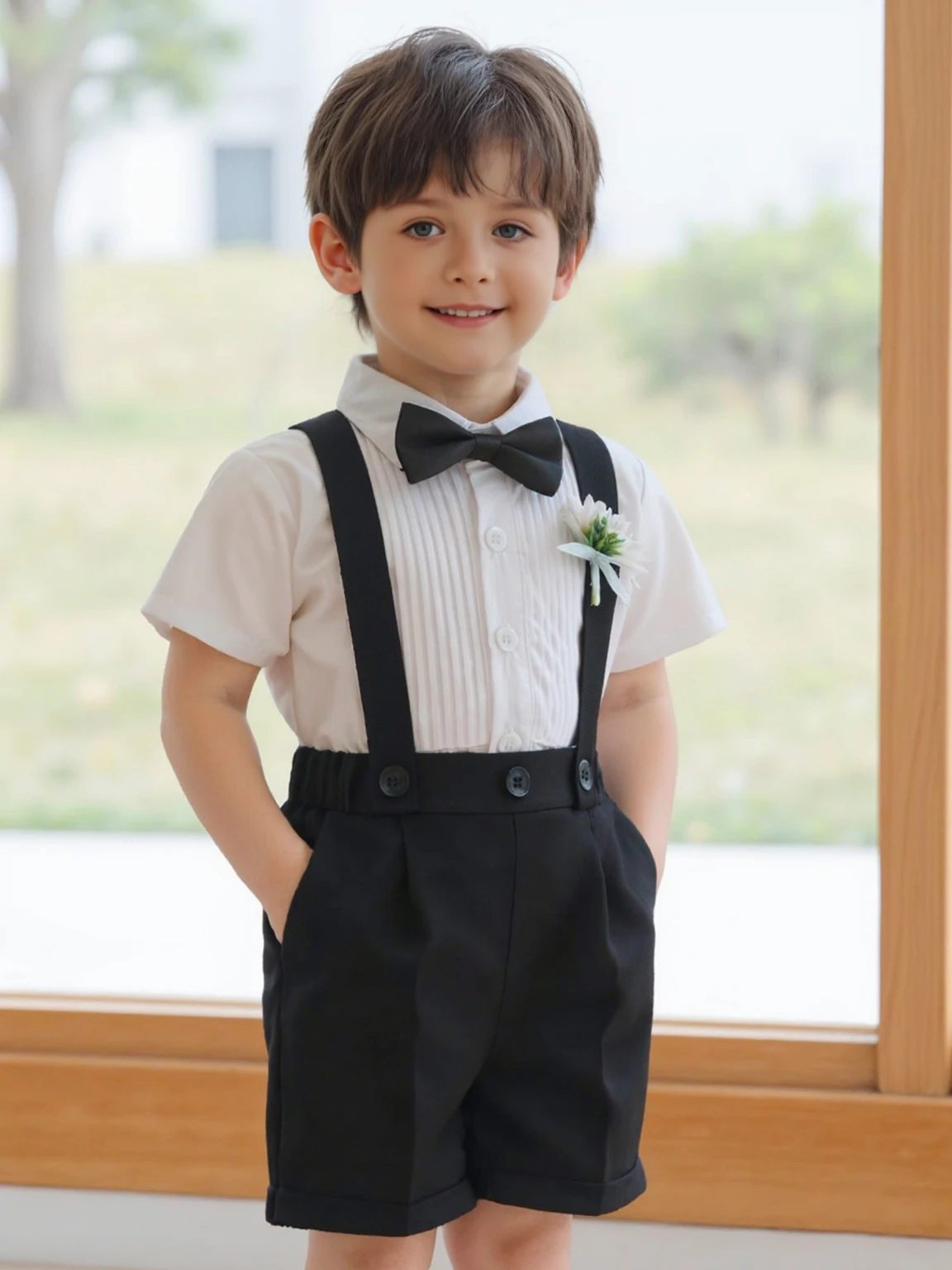 Ensemble Bébé Garçon 2 Pièces - Sweat à Capuche Manches Longues + Pantalon élastique, Tailles 0-3 Ans