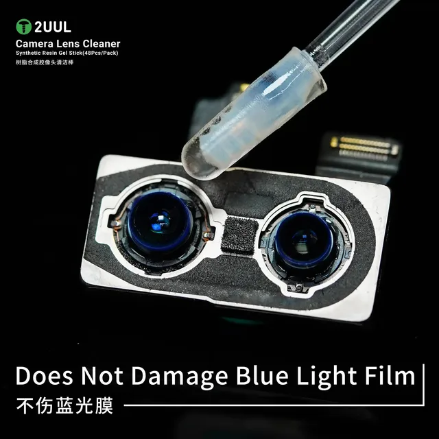 طقم أعواد الجل اللاصقة 2UUL لتنظيف عدسات الكاميرا والشاشات (48 قطعة) 4