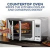 Convection Oven, 8-in-1 Countertop Toaster Oven, XL Fits 2 16" Pizzas, Stainless Steel French Door 3
