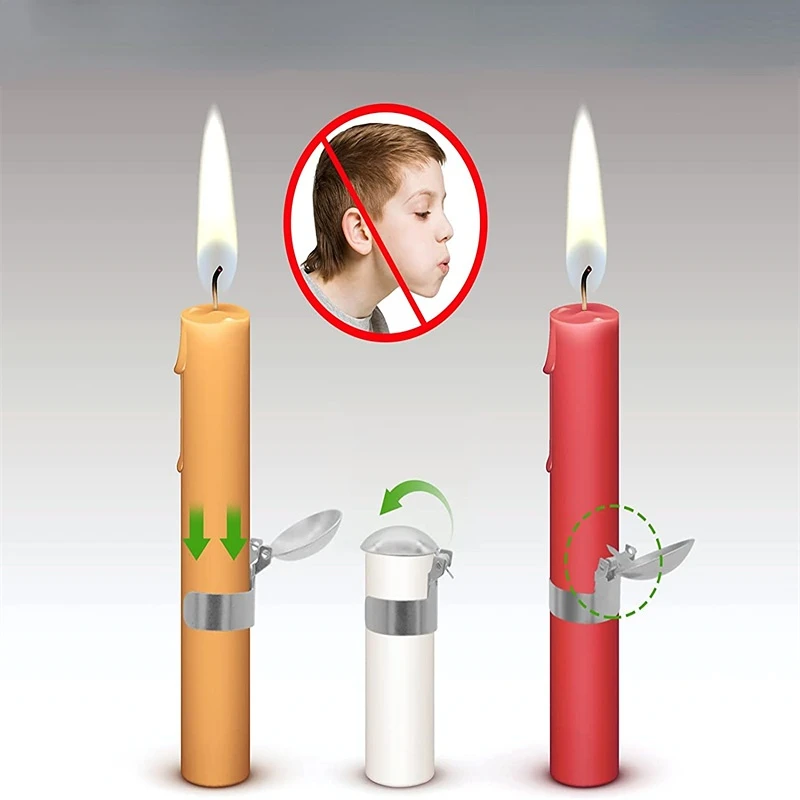 Fully Automatic Candle Extinguisher Indoor and Outdoor Safety Gadget for Extinguishing Candle Flames Extinguishing Gadget candle damper candle snuffer