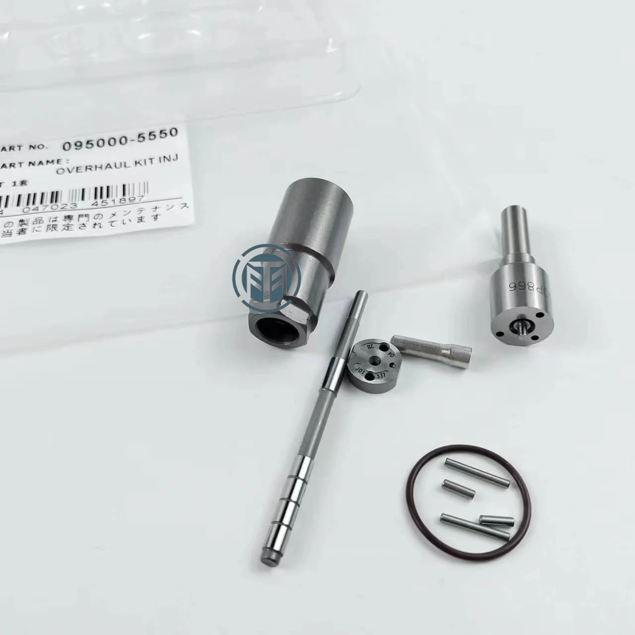 Best Quality ! Overhaul Kit 095000-5550 (Nozzle DLLA150P866 & Valve 4#) For DANSO 0950005550