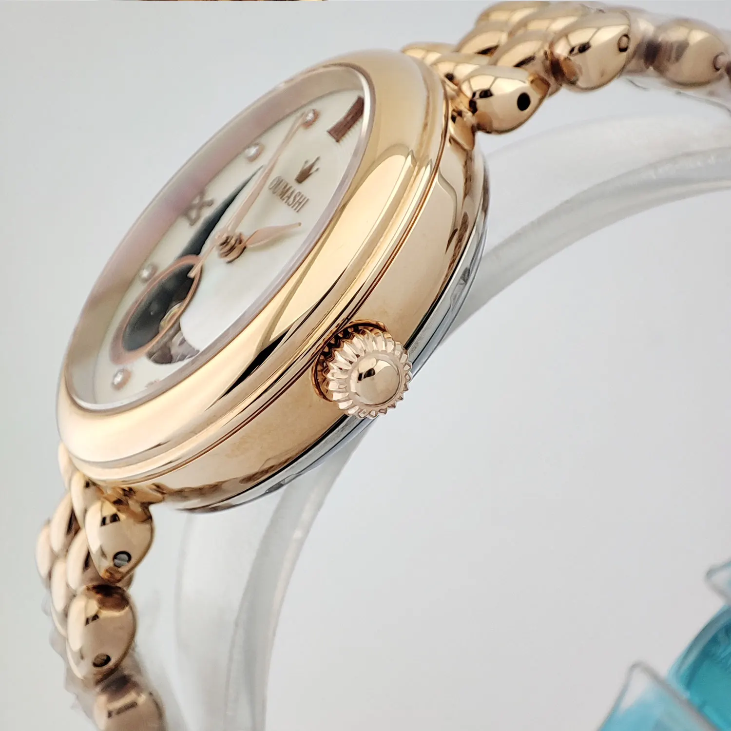 32MM Watches for women MIYOTA 82S0 Automatic Diamond dial Luxury Fashion Vintage Hollowed Quality Customizable Women's watch 3