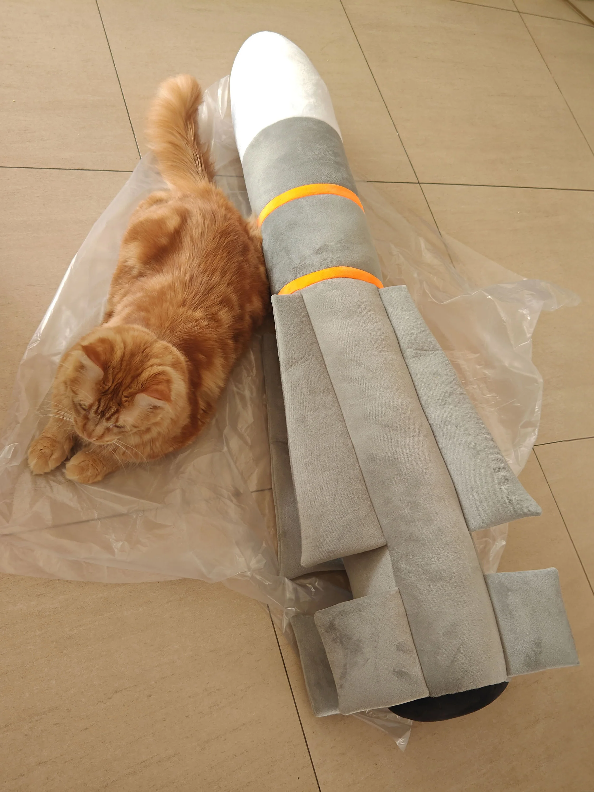 [Unfilled]AIM54 Phoenix Missile Plush Pillow 3