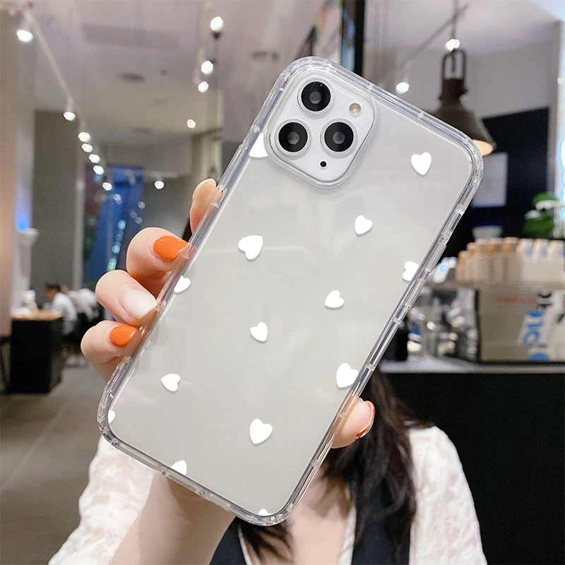 thumbnail image 1 of Funda de corazón de amor para Xiaomi Mi 11 Lite, Redmi Note 12, 11, 10 Pro, 9, 8, 7, 7s, 9s, 10s, 11s, 13, 11T, 12T, Poco X5, X3, NFC, X4, GT, F3, F4, F5, 1 of 5