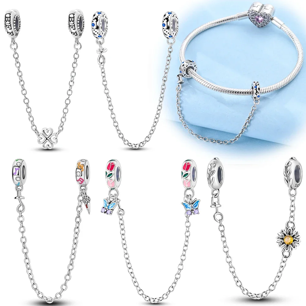 

Бусины-шармы из серебра 925 пробы с бусинами