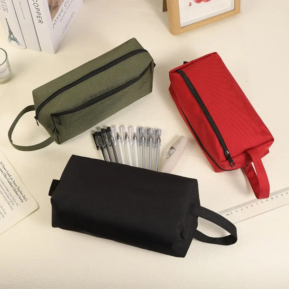 

Женская вместительная сумка для ручек и карандашей, коробка для канцелярских принадлежностей, органайзер, сумка, косметичка для макияжа