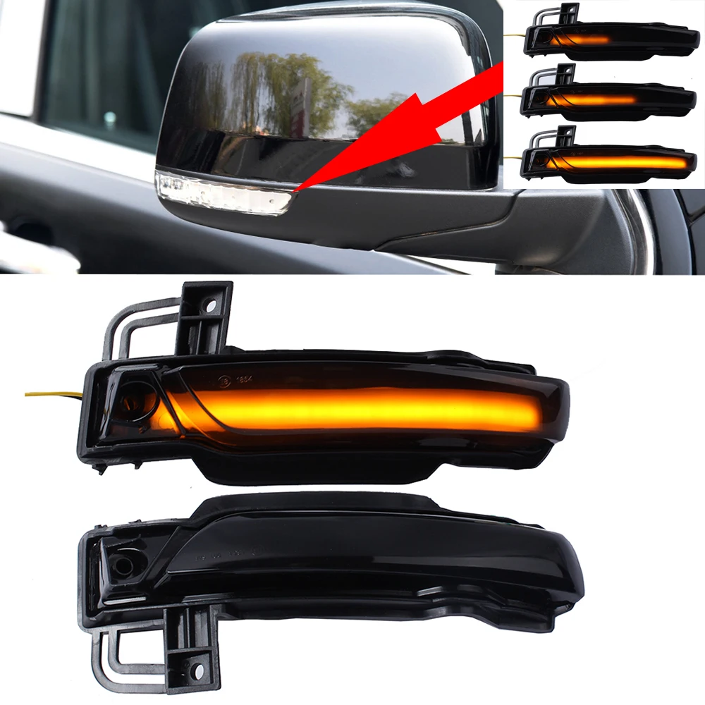

2Pcs LED Dynamic Side Marker Lights Arrow Turn Signal Blinker Lamps For Jeep Grand Cherokee 2011 2012 2013 2014 2015-2019 2020