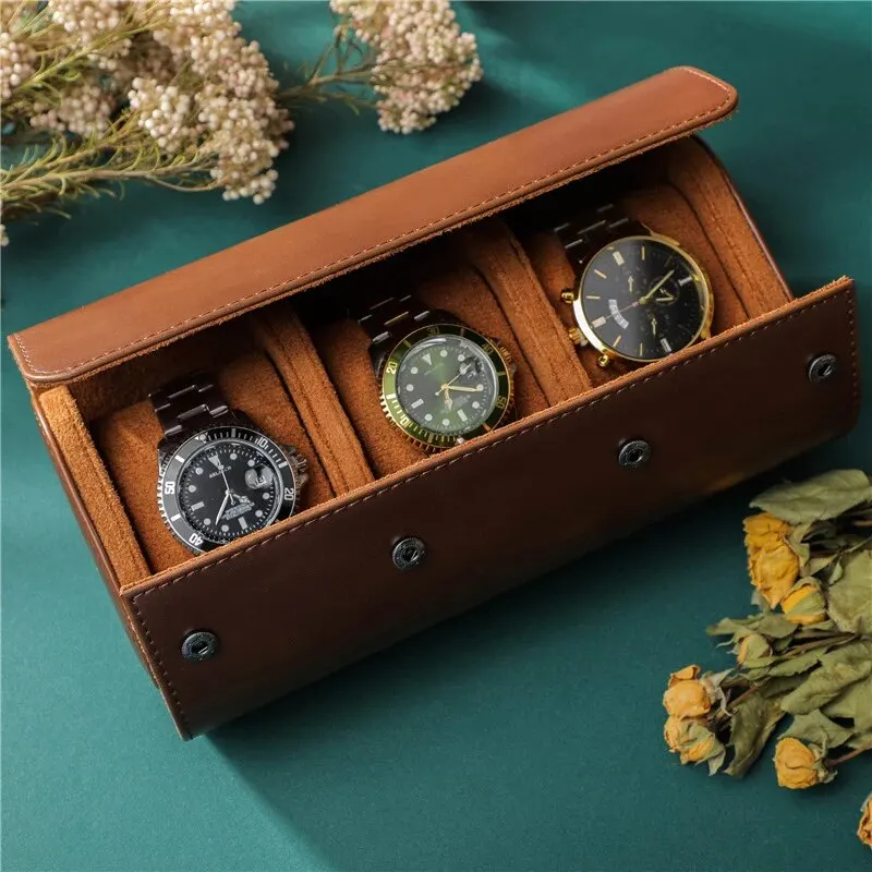 3 ranuras marrón