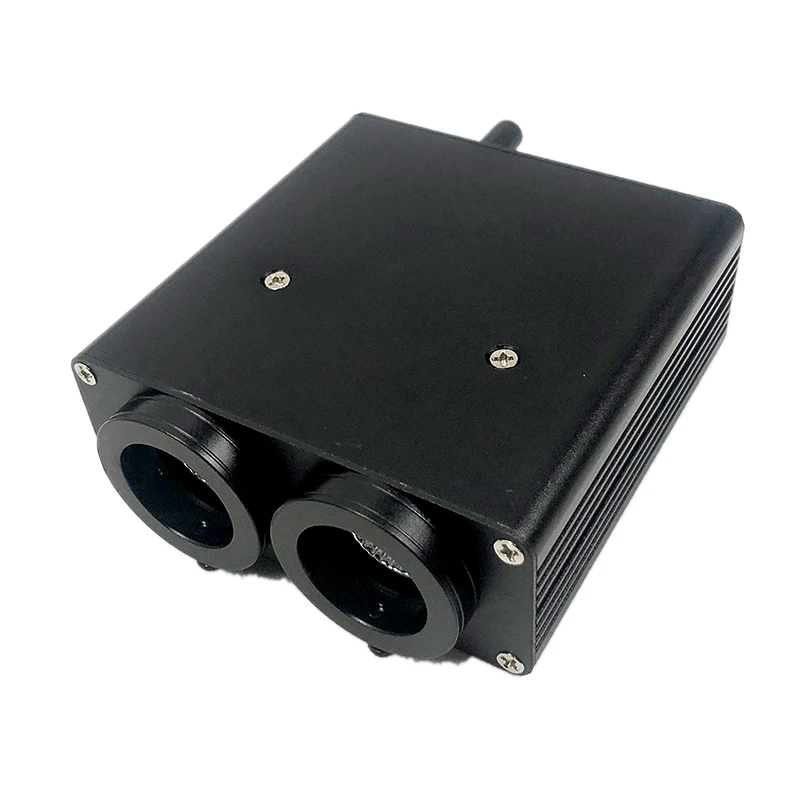 Optic Fiber Double-Head LED Car Ceiling Lights – Smart APP RGBW Starry Effect with RF Engine Control 4