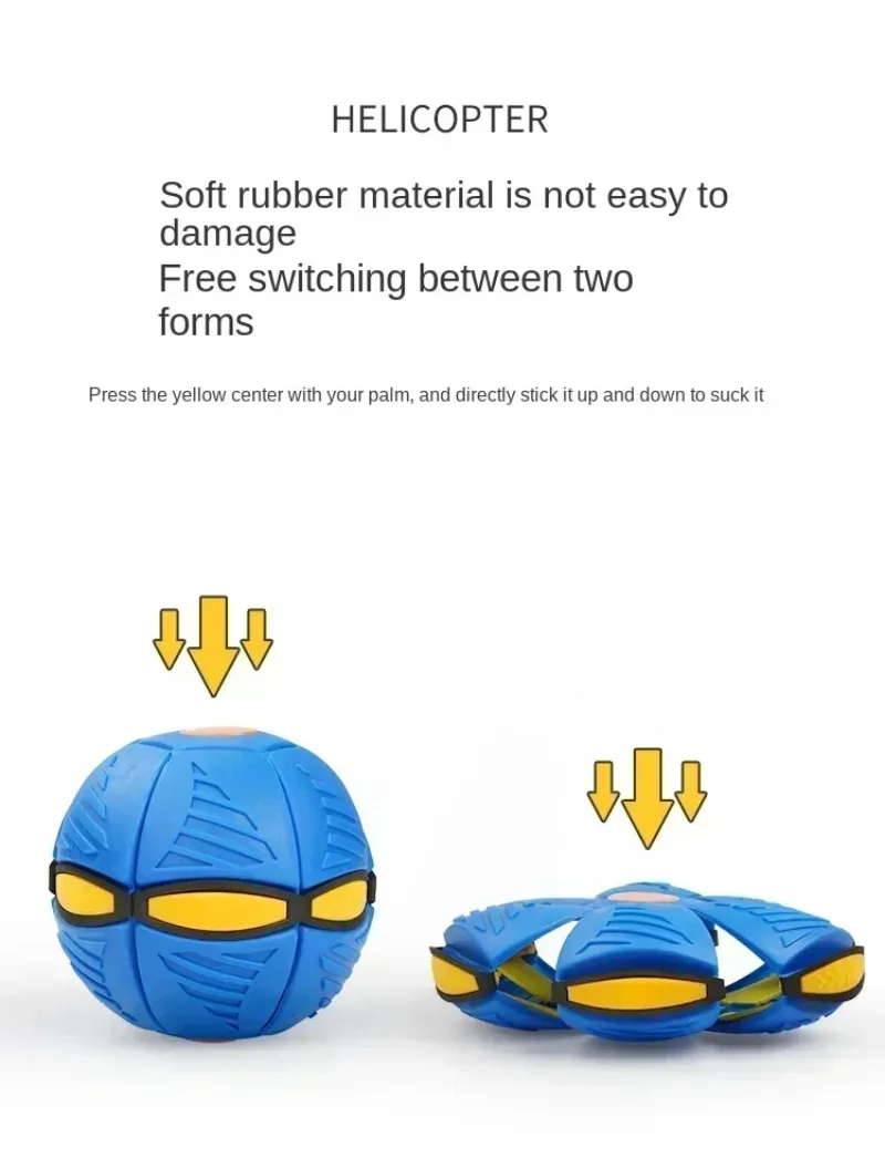 Magic Flying Saucer Ball Overview