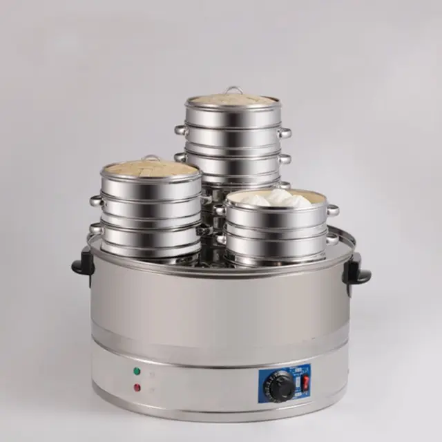 친환경적이고 효율적인 요리 경험을 위한 대나무 라운드 만두 스테인레스 스틸 요리 도구