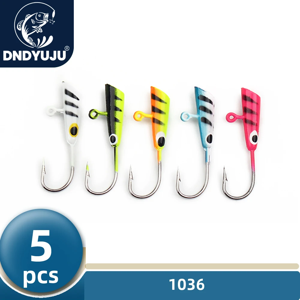 

DNDYUJU 5 шт., 29 мм/1,8 г, искусственная рыболовная приманка, рыболовный крючок, приманка в виде личинки, червя, металлическая приманка, искусственные наборы, мини свинцовая зимняя рыбалка