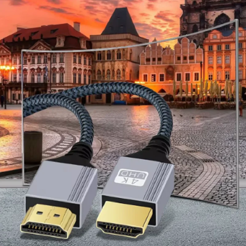 Ultra-High Definition 4K HDTV HDMI Cable for TV, Laptop, and Projector