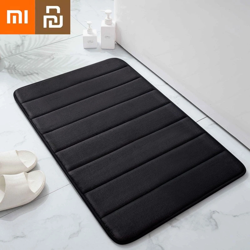 Xiaomi Youpin-tapete de Chão de Espuma Super Absorvente Alta Densidade Antiderrapante Tapete de Banho Banheiro Tapete Doméstico