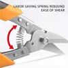 Stainless Steel Scissors Industrial Special Sheet Metal Aluminum Gusset Plate Integrated Metal Plate Scissors Household Tools 6